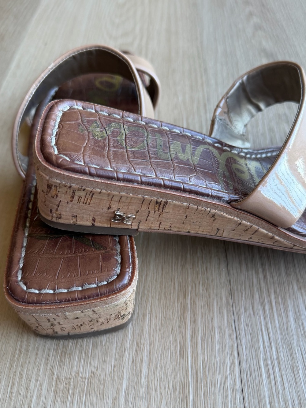 Sam Edelman Sam Edelman Vena Wedge Slide Sandal Sz 8 - Picture 4 of 7